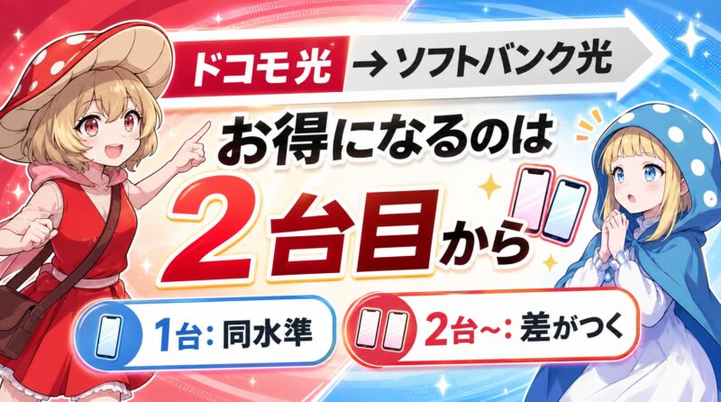 お得になるのは２台目から
