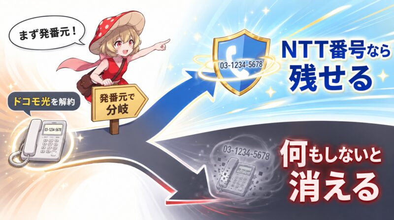 発番元で分岐する電話番号の未来