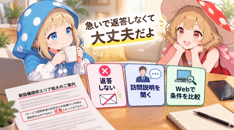 まとめ:急いで返答しなくても大丈夫